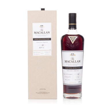 View full screen - View 1 of Lot 64. The Macallan Exceptional Single Cask 2020/ESH-13921/03 55.9 abv 1995 (1 BT75).