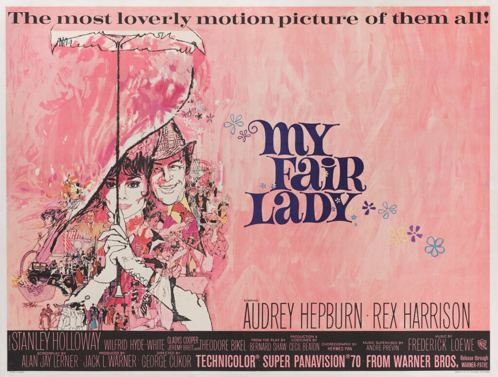 View full screen - View 1 of Lot 67. My Fair Lady (1964) poster, British.