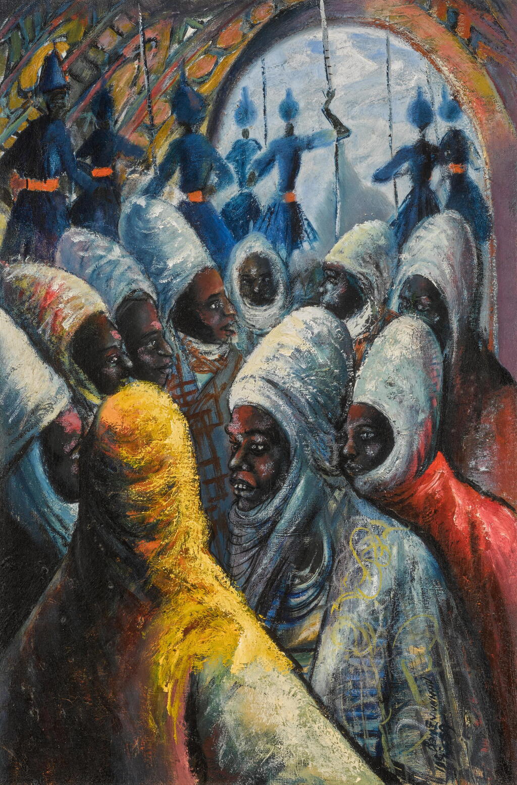 View full screen - View 1 of Lot 34. The Emir in Council.