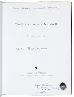 HAWKING | The Universe in a Nutshell, with Hawking's thumbprint