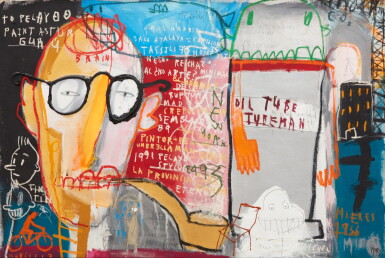View full screen - View 1 of Lot 333. Retrato Homenaje al pintor Pelayo Ortega.