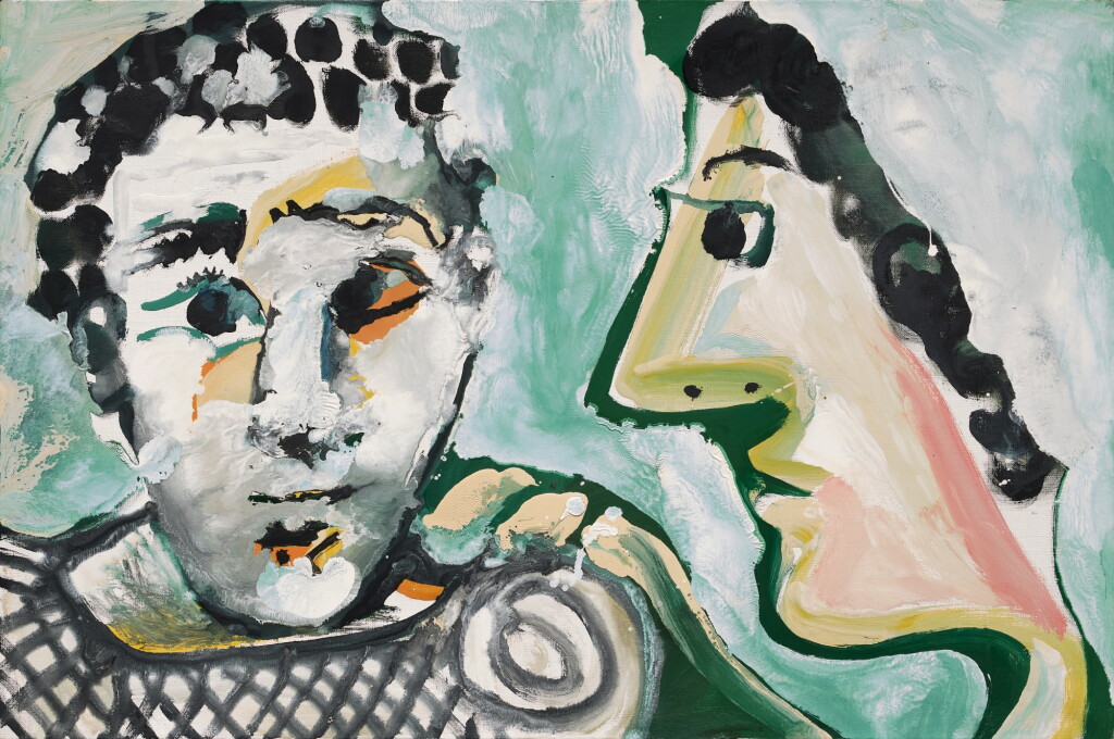 View full screen - View 1 of Lot 144. Têtes d'homme et de femme.