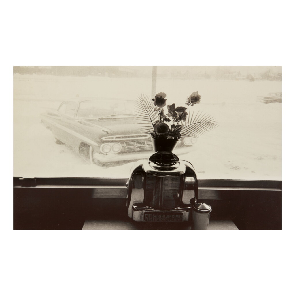 View full screen - View 1 of Lot 101. ROBERT FRANK | TEARDROPS, NEW JERSEY DINER.