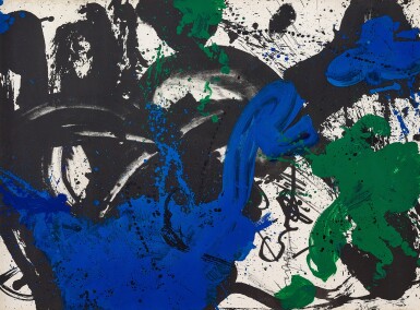 View full screen - View 1 of Lot 1038. Walasse Ting 丁雄泉 | For Joan, Love Ting 致瓊,丁.