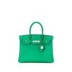 Vert Jade Epsom Birkin 30 Palladium Hardware, 2021