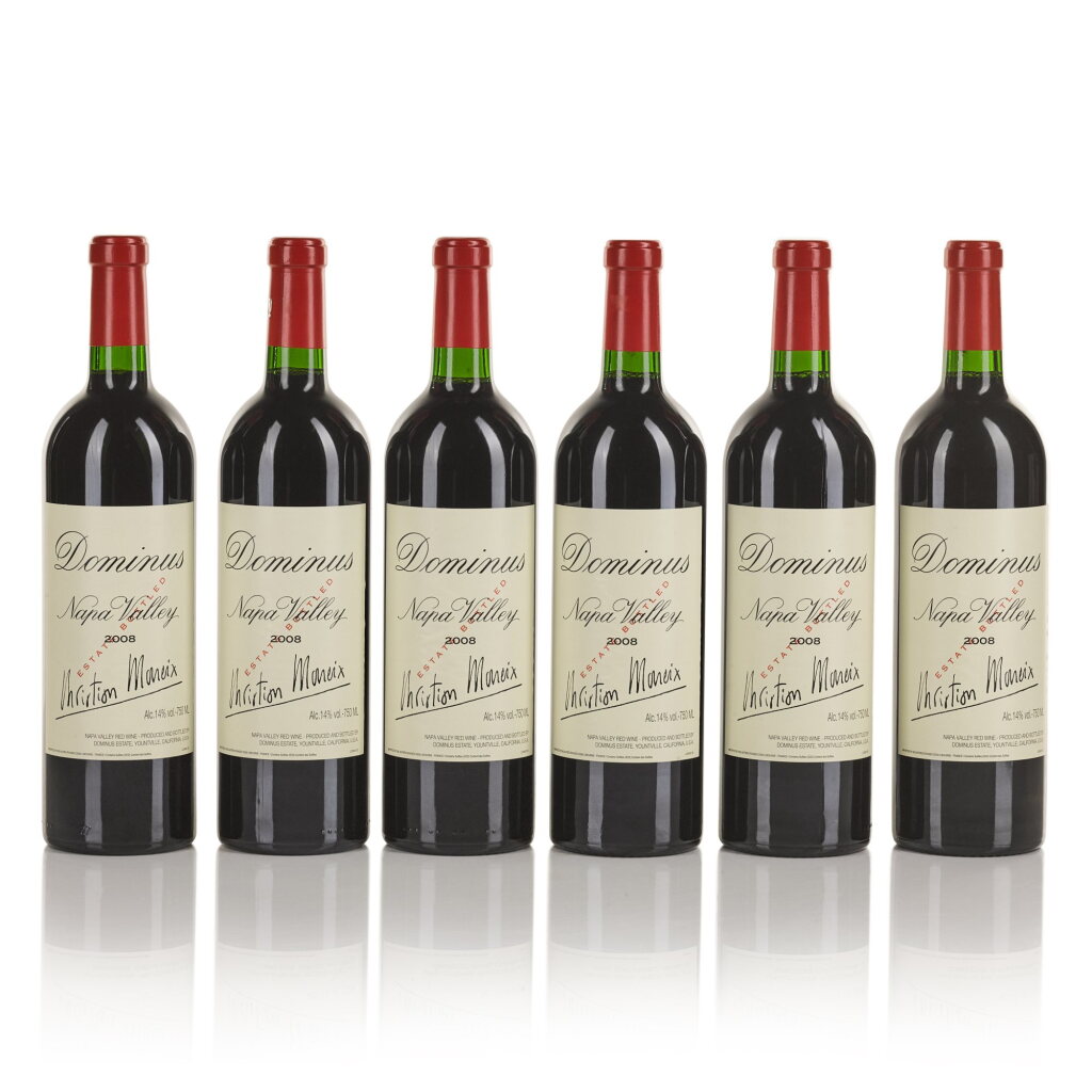 View full screen - View 1 of Lot 418. Dominus 2008 (6 BT).