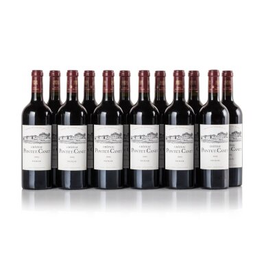 View full screen - View 1 of Lot 112. Château Pontet Canet 2005 (12 BT).