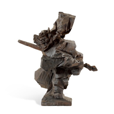View full screen - View 1 of Lot 1234. Ju Ming 朱銘 | Zhang Fei 張飛.