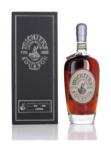 View full screen - View 1 of Lot 331. Michter's Small Batch Bourbon 20 Year Old 114.2 Proof NV (1 BT 75cl).