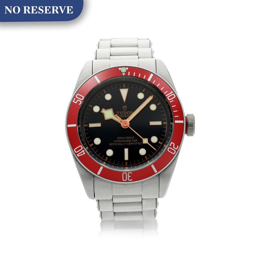View full screen - View 1 of Lot 804. TUDOR | REFERENCE 79230R BLACK BAY A STAINLESS STEEL AUTOMATIC CENTER SECONDS WRISTWATCH WITH BRACELET, CIRCA 2019.