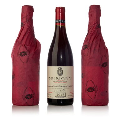 View full screen - View 1 of Lot 125. Musigny, Cuvée Vieilles Vignes 2017 Comte Georges de Vogüé (3 BT).