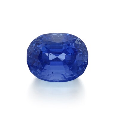 View full screen - View 1 of Lot 886. Unmounted Sapphire weighing 11.82 carats.