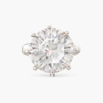 Diamond Ring | 12.72克拉 圓形 H色 鑽石 戒指
