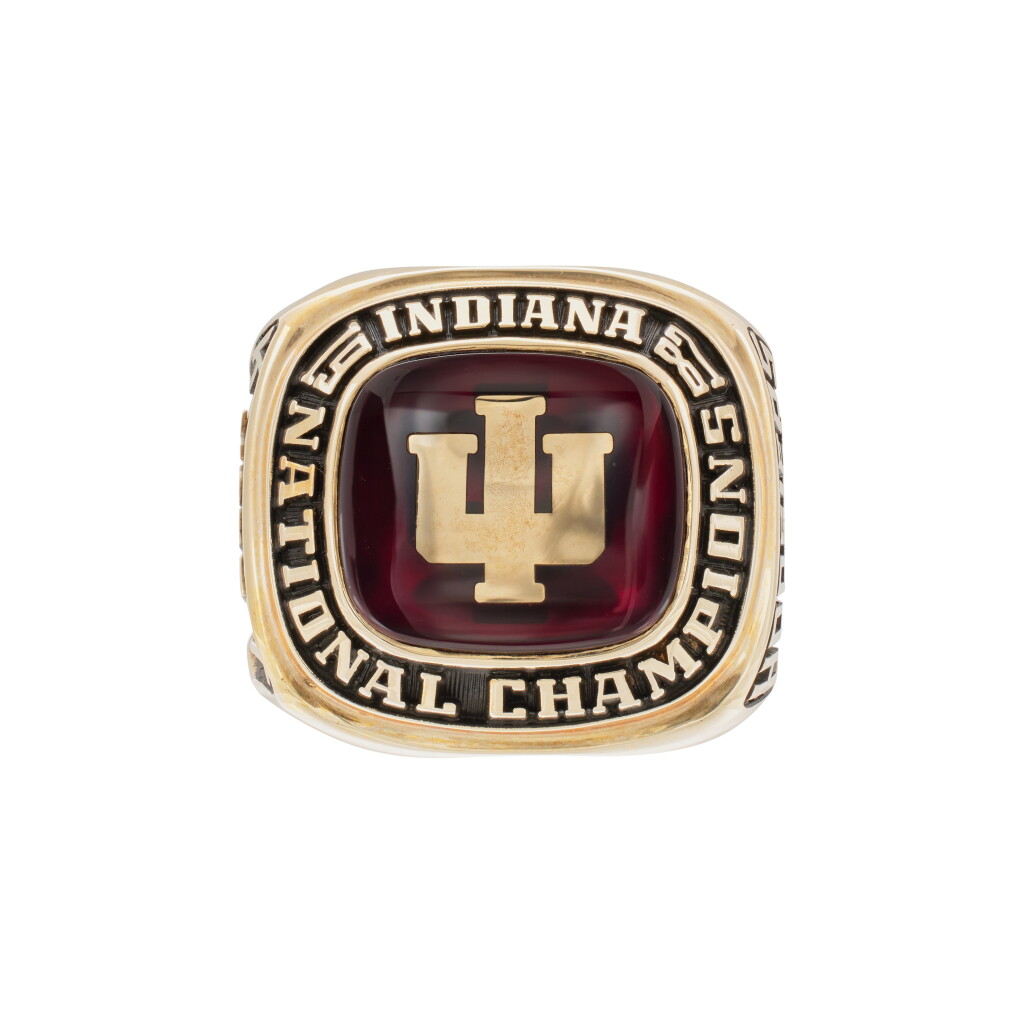View full screen - View 1 of Lot 102. Bob Knight Indiana Hoosiers 1986-1987 NCAA Championship Ring | 3rd NCAA Championship.