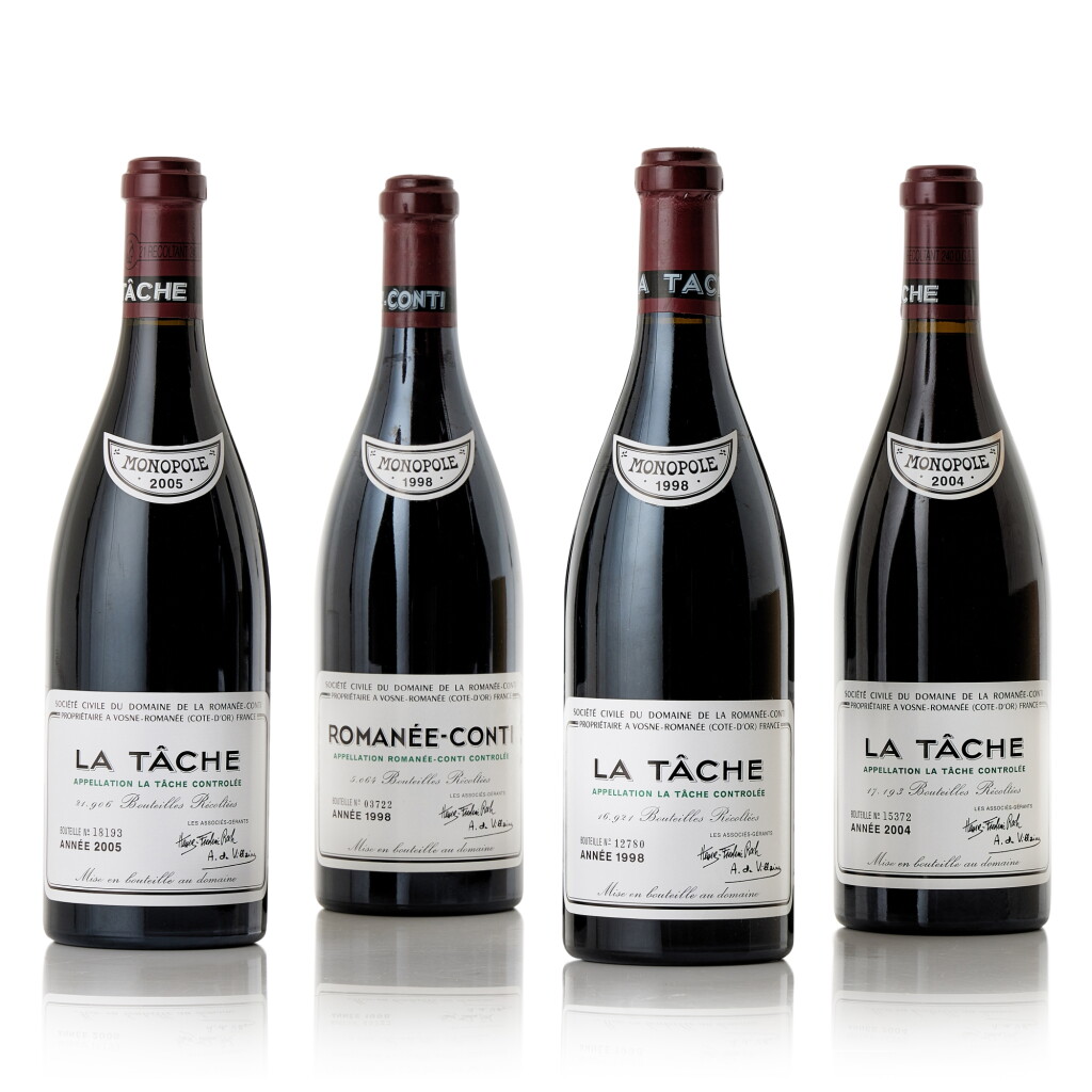 View full screen - View 1 of Lot 8662. La Tâche 1998 Domaine de la Romanée-Conti (3 BT).