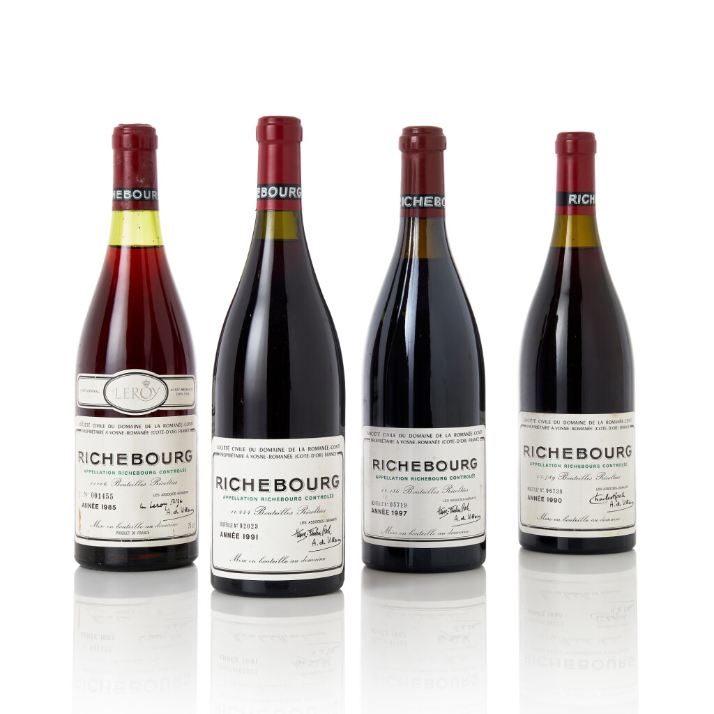View full screen - View 1 of Lot 602. Richebourg 1990 Domaine de la Romanée-Conti (3 BT).