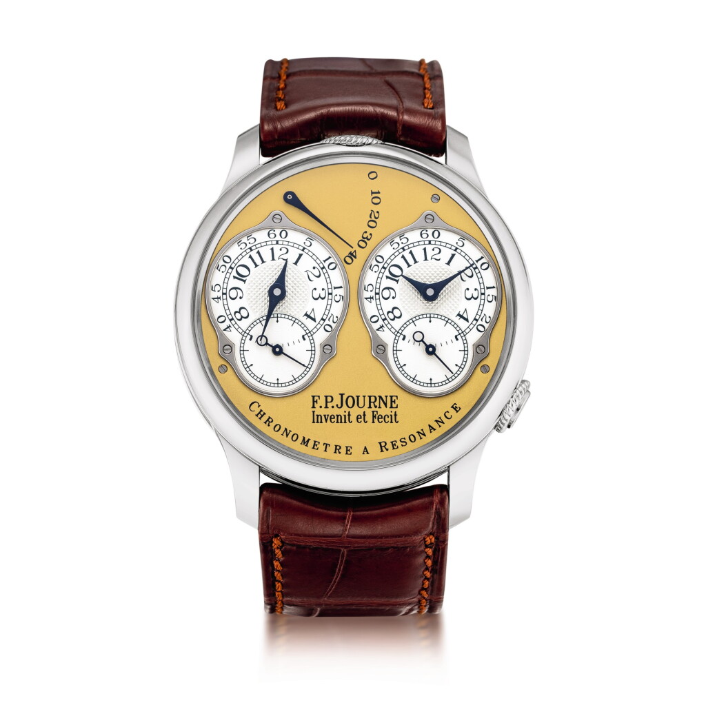 全螢幕檢視 - 查看2213F.P. Journe | Chronomètre à Resonance, A limited edition stainless steel dual time zone wristwatch with power reserve indication, Circa 2015 | Chronomètre à Resonance 限量版精鋼兩地時間腕錶,備動力儲備顯示,約2015年製的1