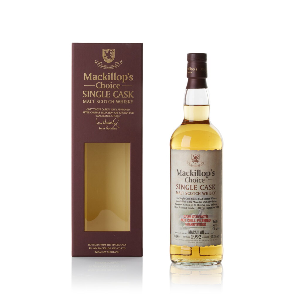 View full screen - View 1 of Lot 94. The Macallan Mackillop's Choice 50.8 abv 1992 .