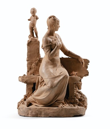View full screen - View 1 of Lot 140. THÉODORE RIVIÈRE | LA LETTRE D'AMOUR.