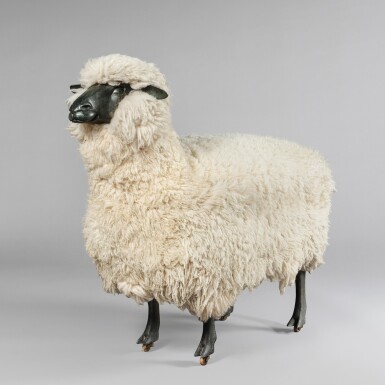 View full screen - View 1 of Lot 30. "Mouton de Laine" for Yves Saint Laurent and Pierre Bergé.