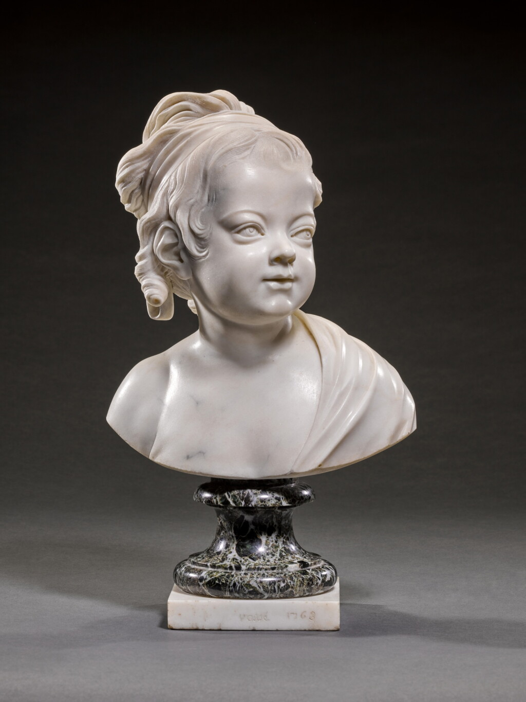 View full screen - View 1 of Lot 69. Bust of Constance-Félicité-Victoire-Désirée Vassé, daughter of the artist.