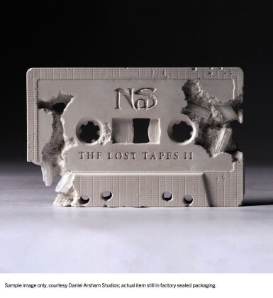 View full screen - View 1 of Lot 113. DANIEL ARSHAM X NAS | LOST TAPES 2 CRYSTAL ERODED CASSETTE, 2019. ONE OF 20.