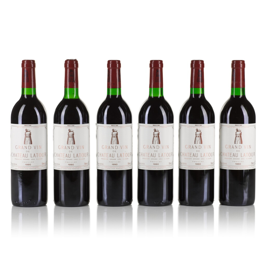 View full screen - View 1 of Lot 352. Château Latour 1990 (6 BT).