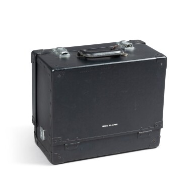 View full screen - View 1 of Lot 324. A black paperboard vanity case | .