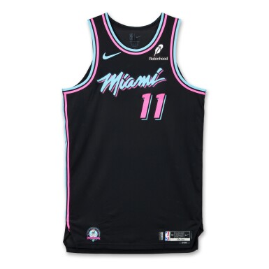 View full screen - View 1 of Lot 26. Jaime Jaquez Jr. Miami Heat 2025-2026 Game Worn City Edition Jersey .