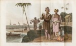 WALCKANAER. Le Monde maritime...Nepveu, 1818. 3 vol. in-16, basane brune ornée de l'époque.