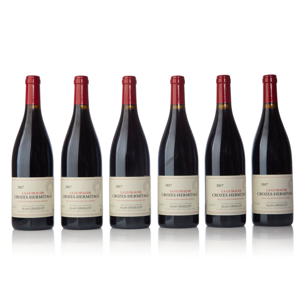 View full screen - View 1 of Lot 376. Crozes Hermitage, La Guiraude 2017 Alain Graillot (12 BT).