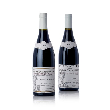 View full screen - View 1 of Lot 8141. Gevrey Chambertin, Lavaux St. Jacques 2008 Bernard Dugat-Py (6 BT).