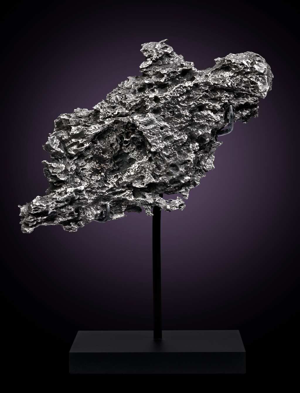 View full screen - View 1 of Lot 112. Quintessential Dronino Meteorite.