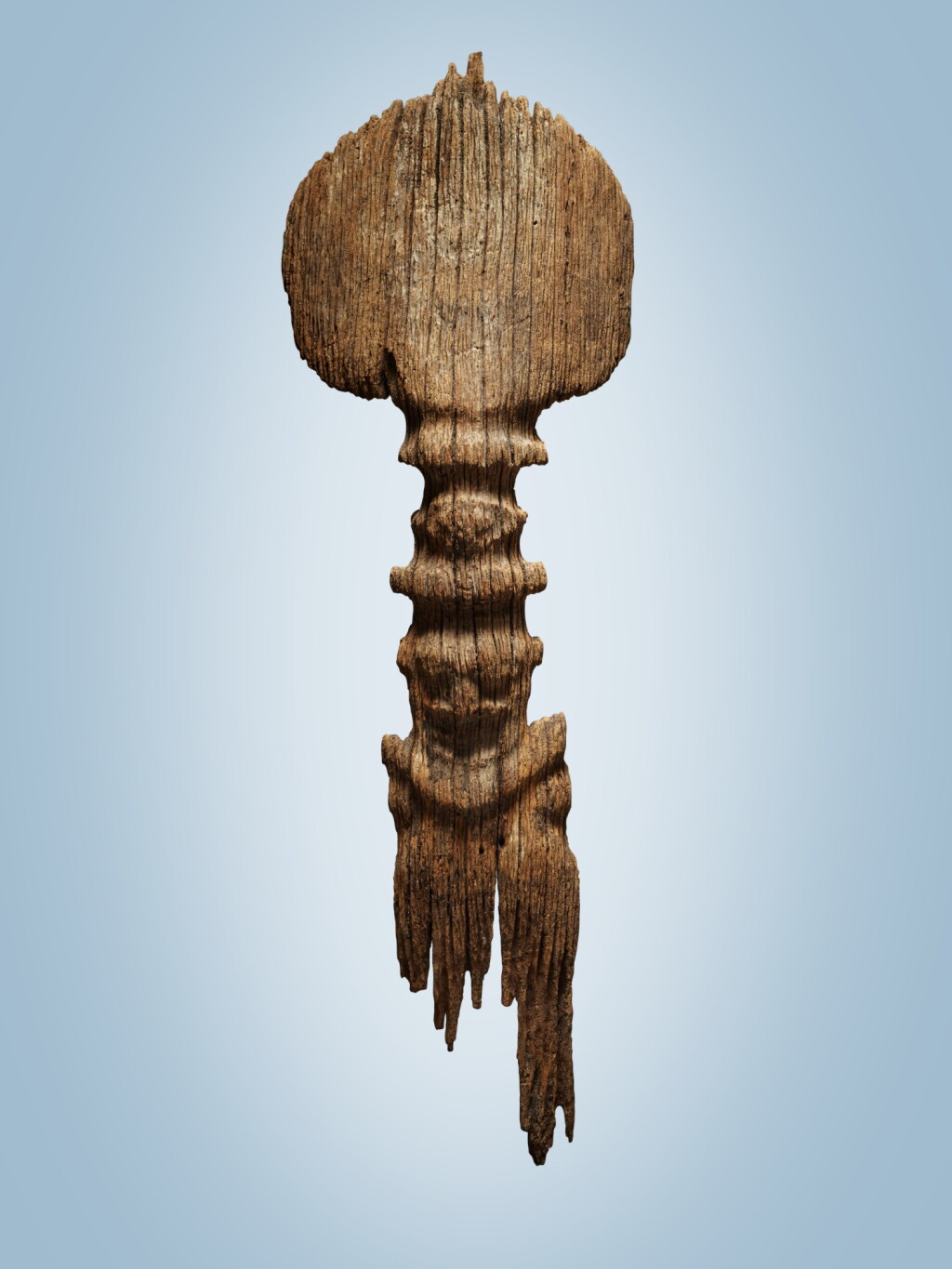 View full screen - View 1 of Lot 13. Kanak Roof Spire, Grand Terre, New Caledonia.