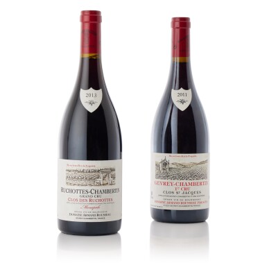 View full screen - View 1 of Lot 9344. Ruchottes Chambertin, Clos des Ruchottes 2013 Domaine Armand Rousseau (2 BT).