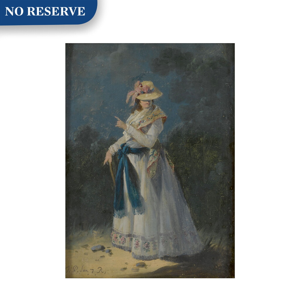 View full screen - View 1 of Lot 146. An Elegant Young Woman.