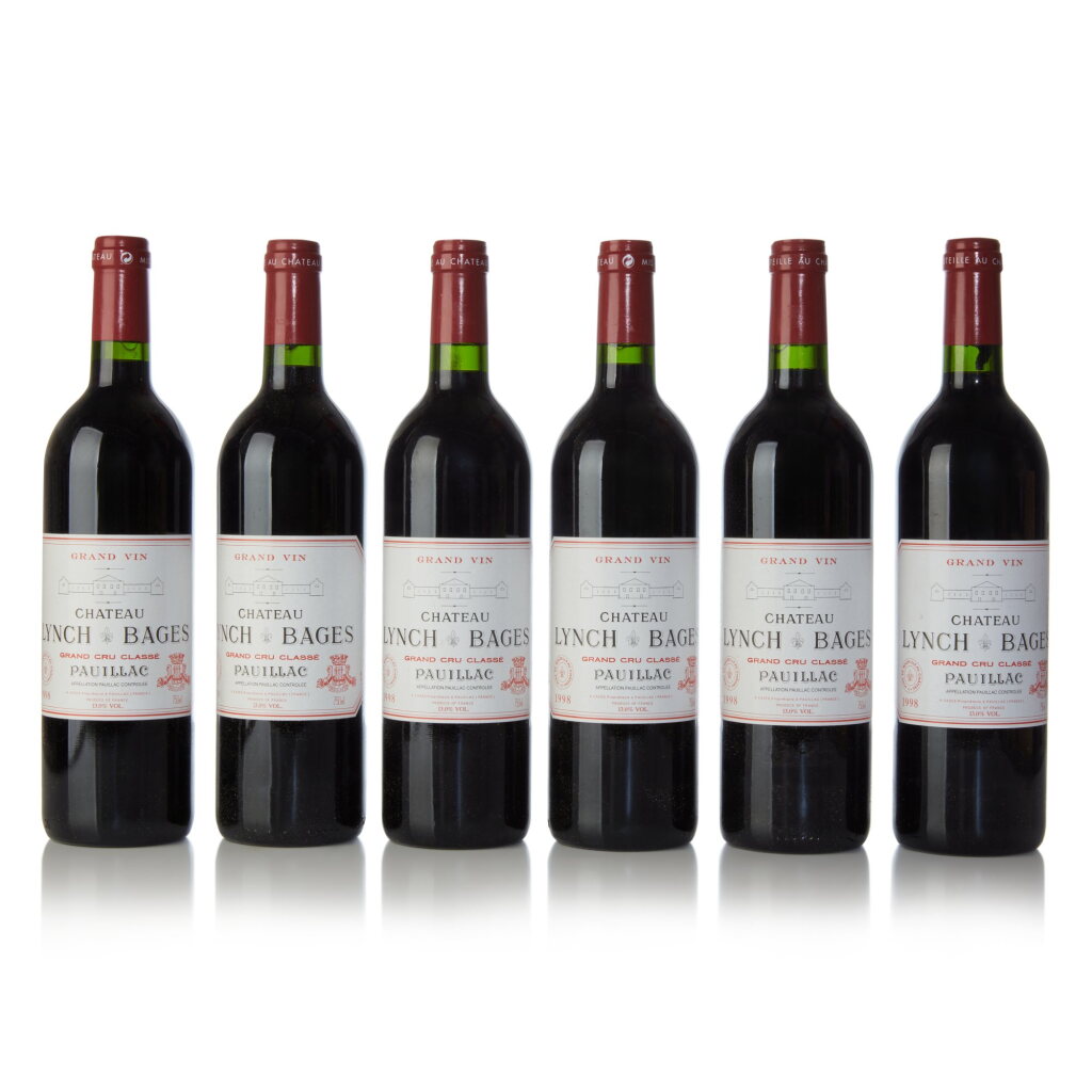 View full screen - View 1 of Lot 23. Château Lynch Bages 1998 (12 BT).