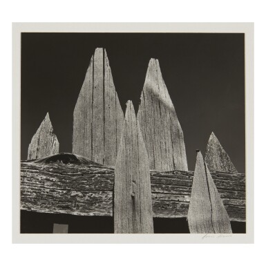 View full screen - View 1 of Lot 97. ANSEL ADAMS | 'PICKET FENCE'.