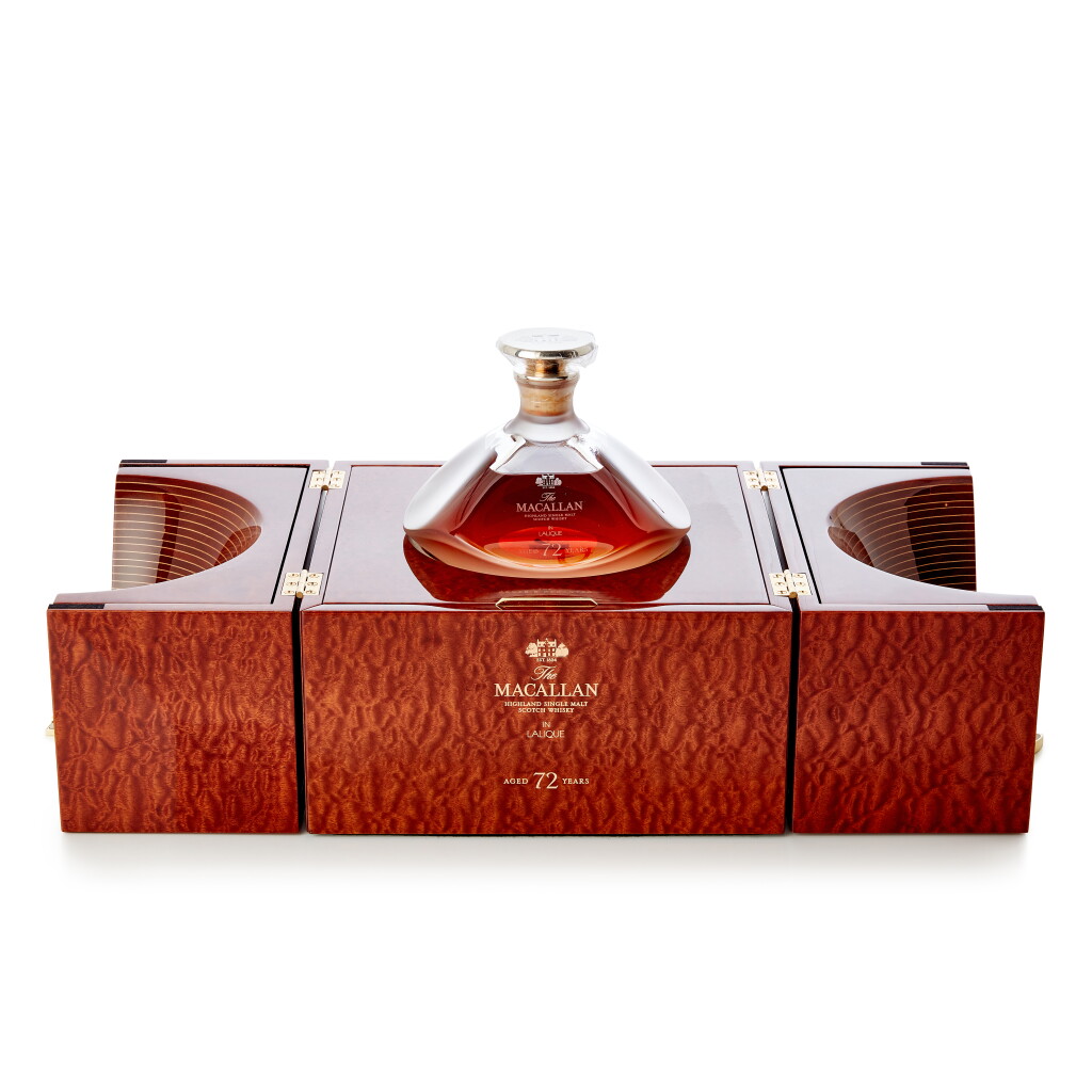 View full screen - View 1 of Lot 7801. The Macallan Lalique Genesis Decanter 72 Year Old 42.0 abv NV (1 BT75).