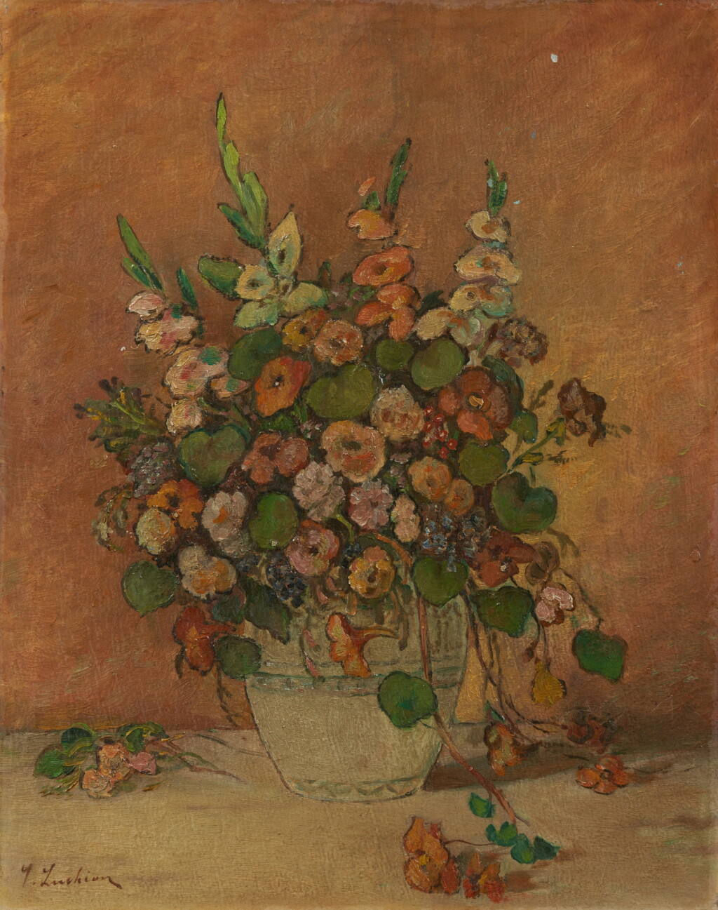 View full screen - View 1 of Lot 14. Still life with Flowers.