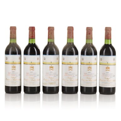 View full screen - View 1 of Lot 10. Château Mouton Rothschild 1983 (12 BT).