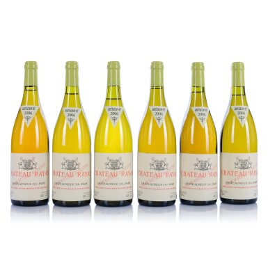 View full screen - View 1 of Lot 691. Châteauneuf du Pape Blanc 2006 Château Rayas (11 BT).