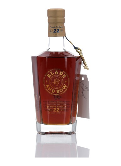 View full screen - View 1 of Lot 365. Blade and Bow 22 Year Old 92 Proof NV (1 Bottle 75cl).