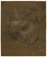Recto: Head Study Verso: Head Study, possibly after the antique