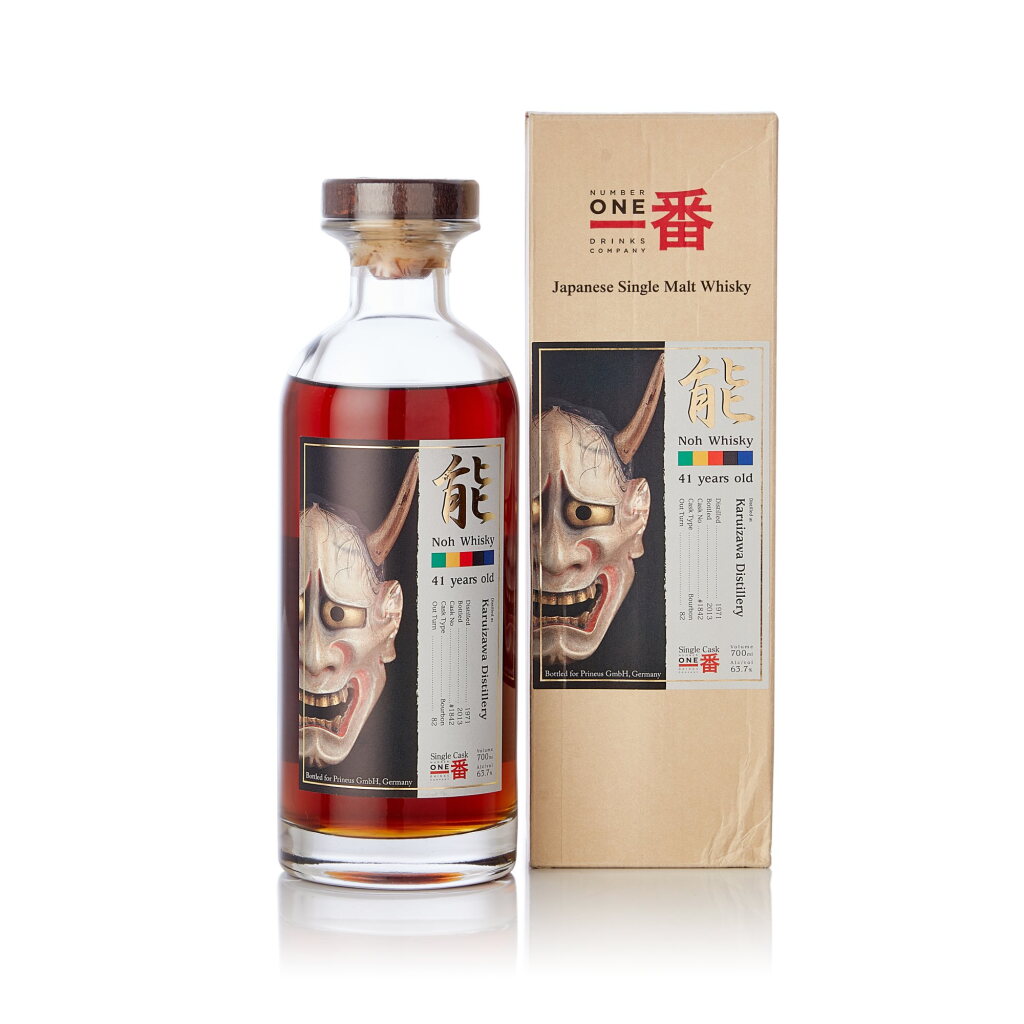 View full screen - View 1 of Lot 1039. 輕井澤"能"系列 Karuizawa Noh 41 Year Old Cask #1842 63.7 abv 1971 (1 BT70).
