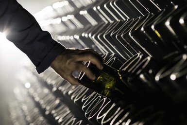 View full screen - View 1 of Lot 7503. Salon Le Mesnil, Blanc de Blancs 1996 (2 BT).