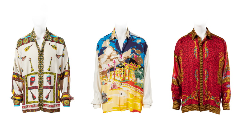 View full screen - View 1 of Lot 57. Udo Jürgens' brightly patterned shirts.