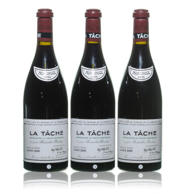 View full screen - View 1 of Lot 85. La Tâche 2005 Domaine de la Romanée-Conti (3 BT).
