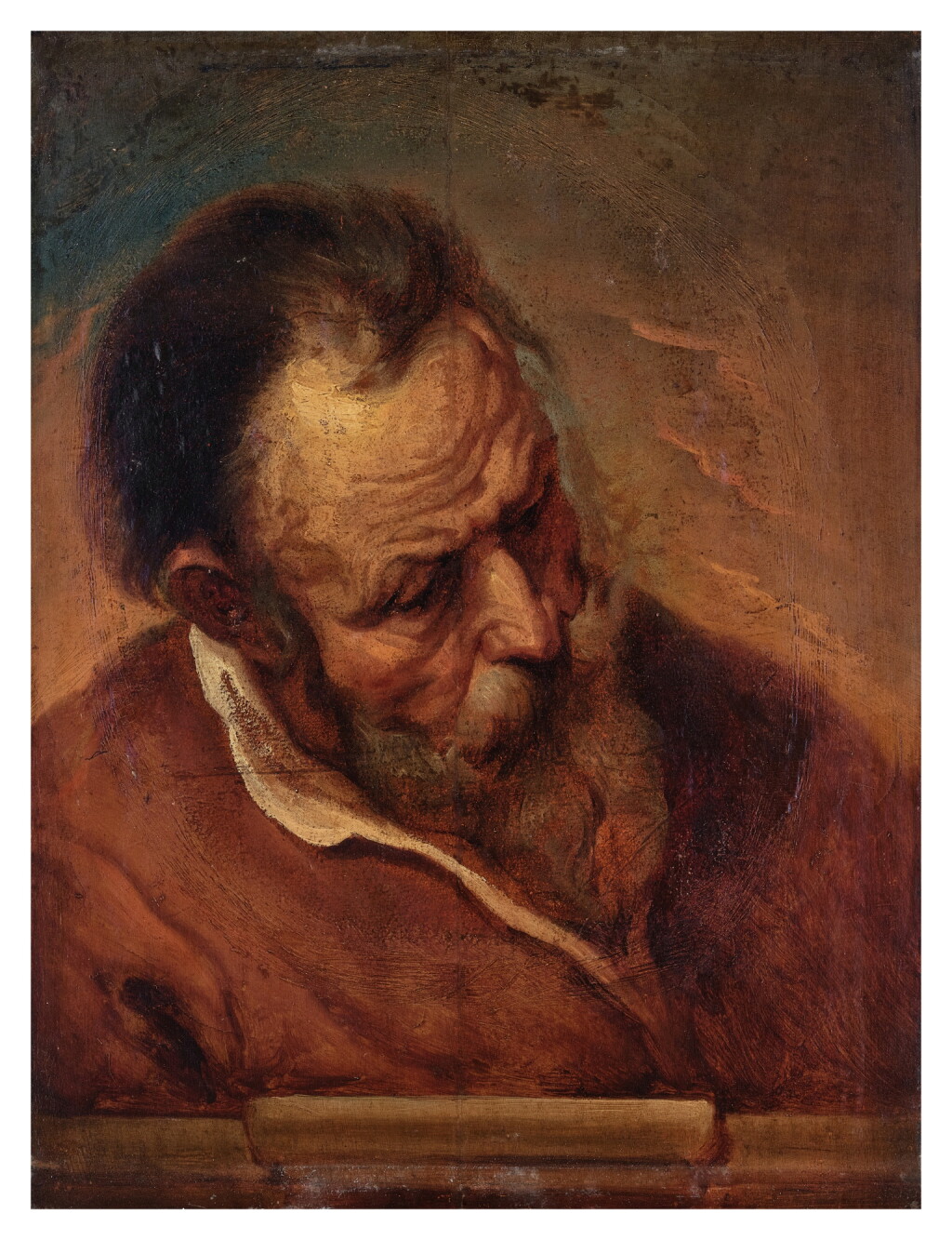 View full screen - View 1 of Lot 45. Portrait study of a man.