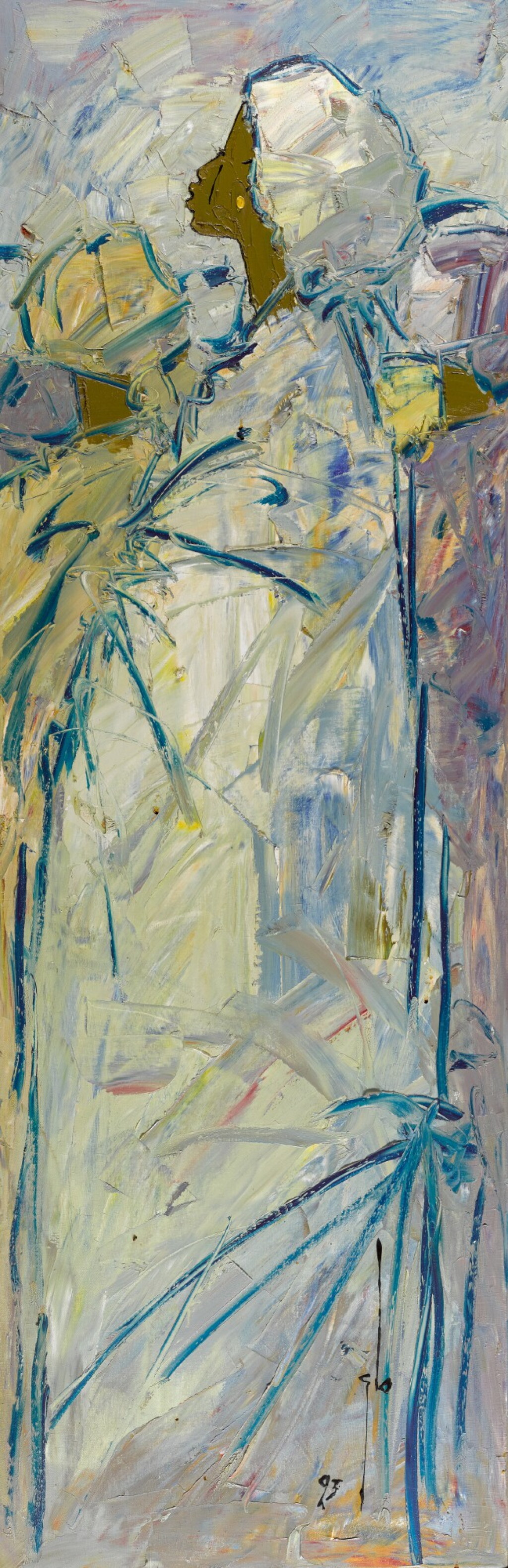View full screen - View 1 of Lot 10. ABLADE GLOVER | WOMAN IN PROFILE.